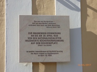 NaziBookBurningMemorial.Salzburg